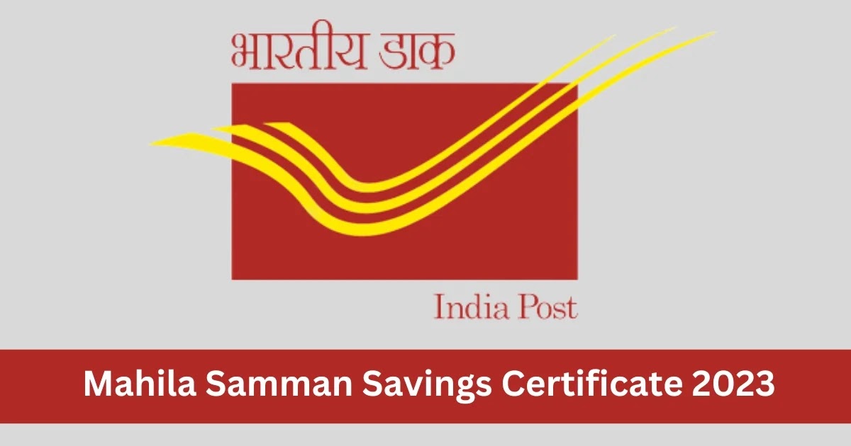 Mahila Samman Savings Certificate