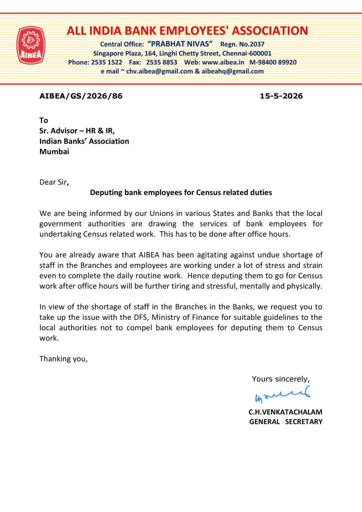 census bank Employees